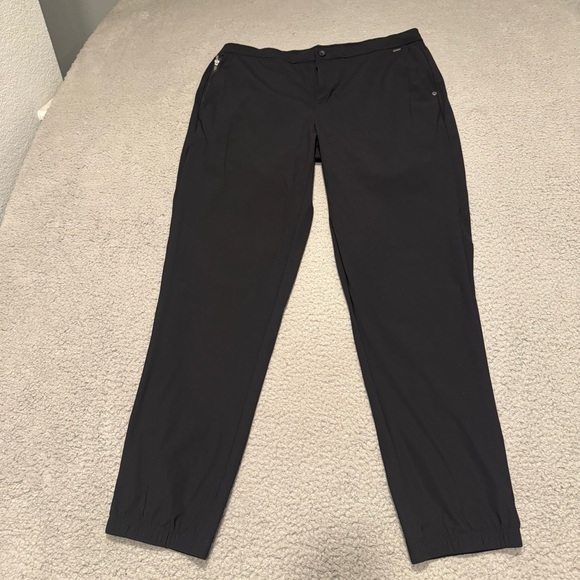 VUORI FLEET JOGGER V444 Color Black Athletic Casual Trousers Stretch Pants XL - Picture 1 of 12